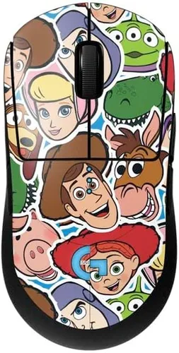 Vista 11 de Skinit Calcomanía de otra piel compatible con el mouse inalámbrico G Pro para juegos, diseño oficial de Disney Toy Story Sheriff Woody