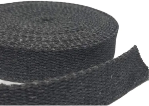 Vista 6 de Correa de nailon pesada de 1 pulgada de algodón - Correas para manualidades y artesanías -(Gris, 9 m), MATADOR USEFUL GOODS