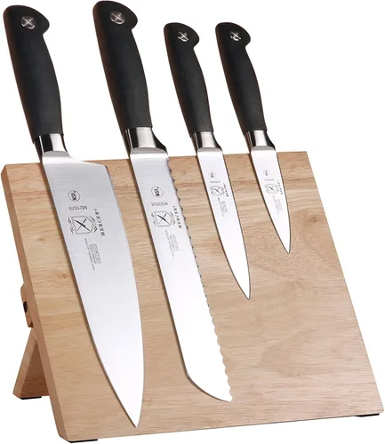 Vista 7 de Mercer Culinary Genesis - Juego de 5 tableros magnéticos, Acacia