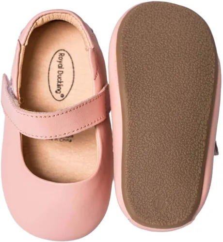 Vista 6 de Zapatos de bebé de cuero genuino para niñas y niños pequeños Mary Jane Zapatos de caminar Prewalker princesa vestido de boda zapatos zapatos