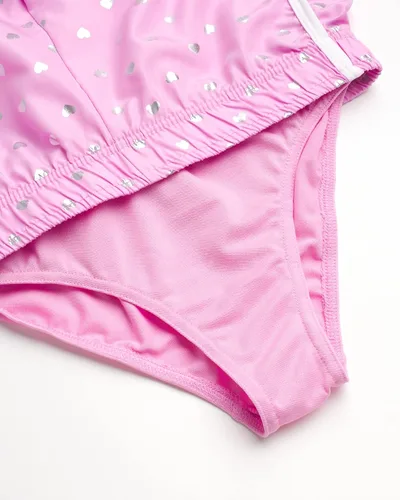 Vista 3 de Body Glove Pantalones cortos deportivos para niña, paquete de 2 pantalones cortos deportivos con delfines (talla 7-12)