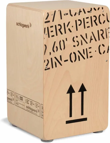 Vista 8 de Schlagwerk CP403 cajon repicador 2-en-1 – Mediano, Negro, L