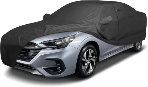 Vista 46 de Funda de automóvil personalizada para Subaru BRZ (2013-2025), impermeable, para todo tipo de clima, lluvia, nieve, UV, protector solar para exterior