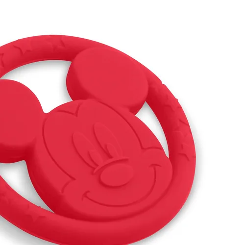 Vista 6 de Cudlie Disney - Juego de mordedores de silicona para bebés, mordedores de grado alimenticio y sin BPA para bebés de 6 a 12 meses, paquete de 2