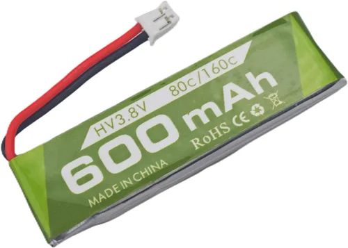 Vista 8 de sea jump 3 unidades 1S 3.8V 80C 600mAh batería de litio con conector JST-PH 2.0 enchufe adecuado para Cineahoop Tinyhawk Mini FPV Racing Drone RC