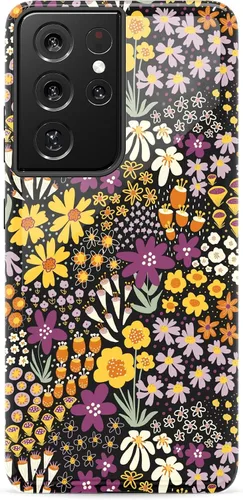 Vista 372 de Casely Funda para Galaxy S9 Postura de cadáver Yoga de esqueleto Diseño protector delgado esencial de doble capa