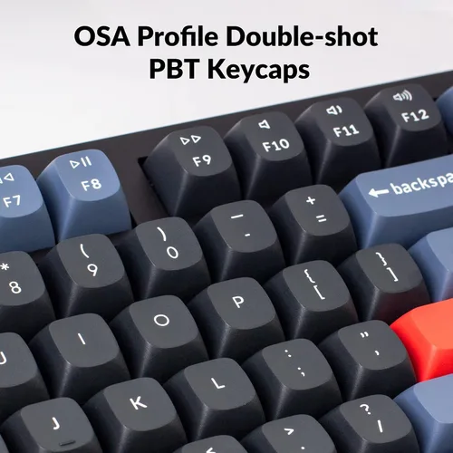 Vista 4 de Keychron Q3 QMKVIA Teclado mecánico personalizado con cable diseño sin tenteclas macro programable con interruptor Gateron G Pro Brown