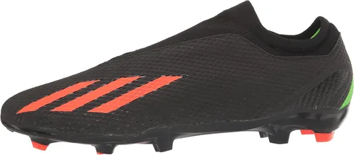 Vista 8 de adidas Tenis de fútbol unisex para adultos X Speedportal.3 para terreno firme, Verde solarCore BlackSolar Yellow