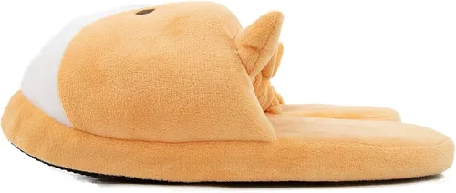 Vista 3 de Nayothecorgi Pantuflas Corgi suaves - Talla única, Naranja