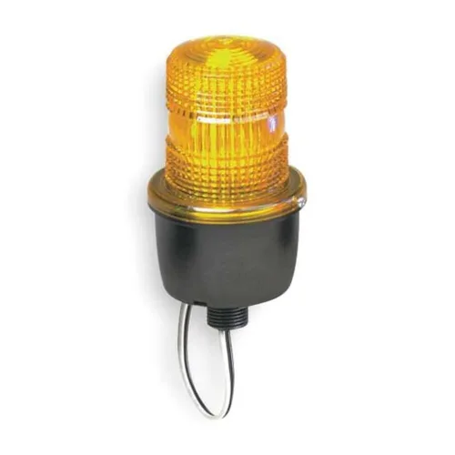 Vista 5 de Federal Signal LP3E-120C Streamline - Luz estroboscópica de bajo perfil, 120 VAC, base atornillada Edison A-19, transparente Claro
