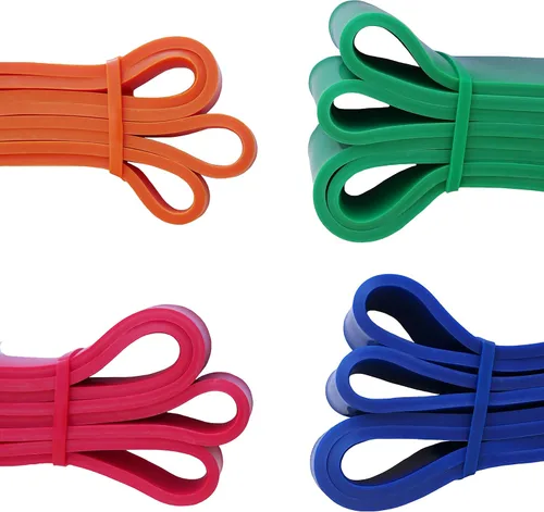 Vista 3 de Fit Simplify Bandas de Resistencia de Asistencia para Dominadas para Fitness, Terapia Física, Estiramiento, Movilidad y Ejercicio