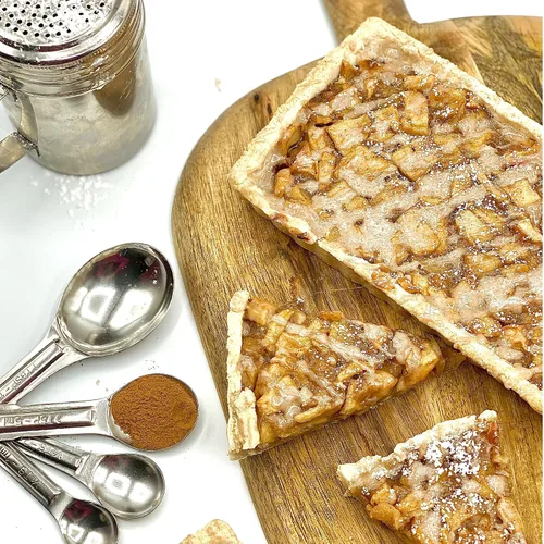 Vista 3 de XO - Mezcla gourmet para hornear con corteza de pastel sin gluten, sabrosa, escamosa, sin gluten, sin conservantes ni sabores artificiales