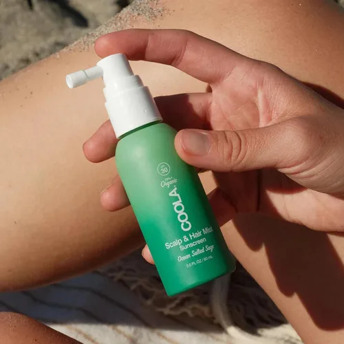 Vista 3 de COOLA Organic Scalp Spray & Hair Sunscreen Mist with SPF 30, Dermatologist Tested Hair Care for Daily Protection, Vegan and Gluten Free, Ocean