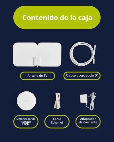 Vista 9 de Tablo TV DVR de 4ª generación de 4 sintonizadores por aire (OTA) y antena de TV interior de 35 millas - Mira, pausa y graba TV en vivo, noticias