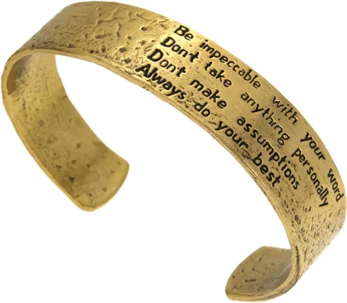 Vista 2 de The Four Agreements - Brazalete recordatorio