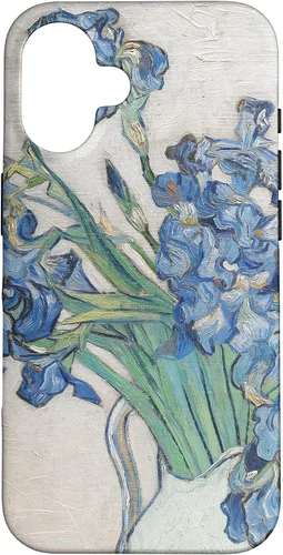 Vista 32 de Van Gogh Irises Art Spring - Funda para iPhone 17