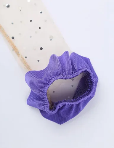 Vista 6 de YEAHDOR Disfraz de espectáculo de circo para niñas pequeñas, disfraz de una pieza, leotardo de baile, uniforme de Halloween, traje de Halloween