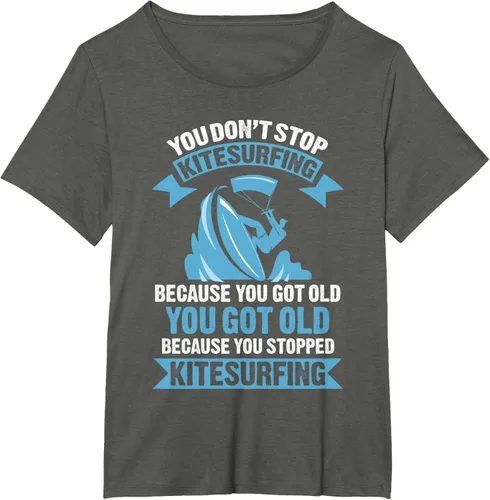 Vista 13 de Kitesurfer Kitesurf Kiteboarding Surfing Surfer Camiseta
