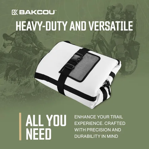 Vista 5 de Bakcou - Insulated Game Bag - Gear Bag - Ultimate Harvest Hauler for eBike Trailer, Keeps Game Fresh, Compact and Waterproof