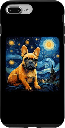 Vista 12 de Van Gogh Dog French Bulldog Case for iPhone 17