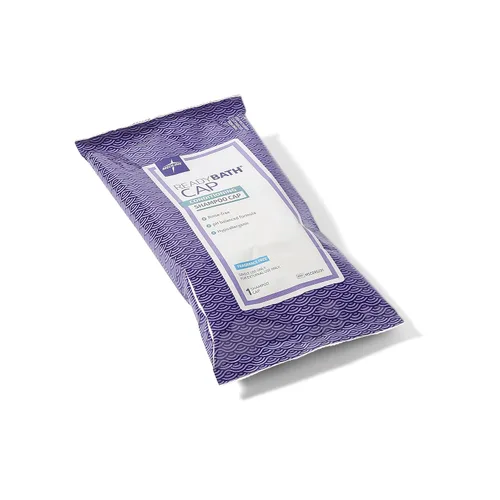 Vista 2 de Medline ReadyBath - Tapa de champú sin enjuague sin perfume con acondicionador, 30