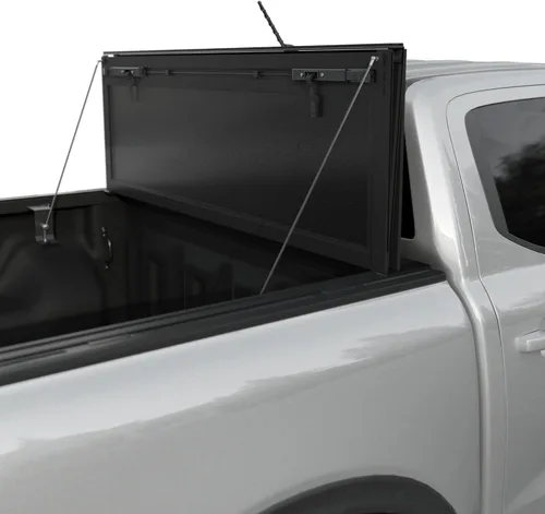 Vista 4 de Toptiny - Cubierta de cama de camioneta plegable de perfil bajo, se adapta a Ford F-150 2004-2014 de 5'5" de largo (66")
