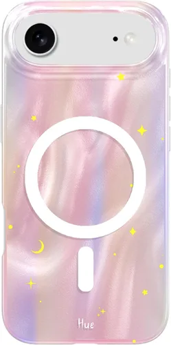 Vista 30 de LONLI Hue - para iPhone 15 Pro Max [Compatible con Magsafe] - Funda de teléfono floral dorada - [Amortiguador de 360°] - Funda de teléfono linda