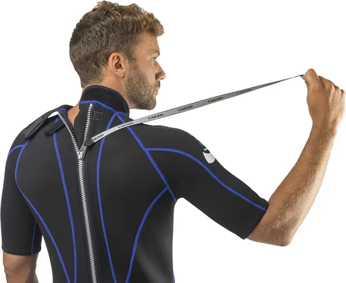 Vista 5 de Cressi Shorty - Traje de neopreno para hombre para actividades acuáticas en aguas cálidas, neopreno premium Tortuga de 0.098 in