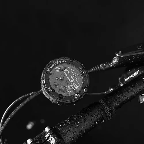 Vista 9 de Sensor de velocidad de ciclismo para carretera,Computadora de ciclismo inalámbrica,Velocímetro de bicicleta con retroiluminación automática IP67