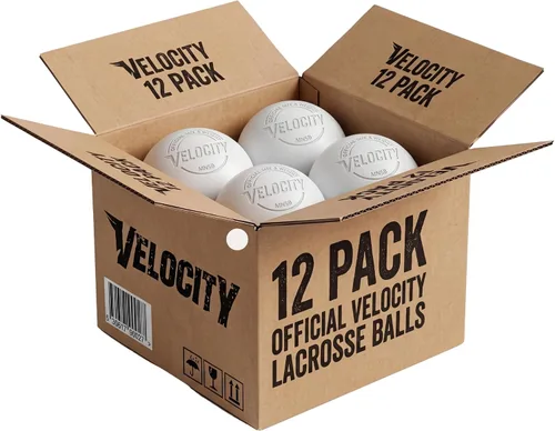 Vista 107 de Pelotas de lacrosse Velocity - 1, 2, 3, 6, 12, 18, 24, 36, 60 y 120 paquetes - para práctica, tamaño oficial aprobado por la NFHS y la universidad