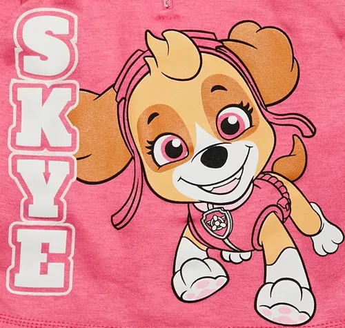 Vista 3 de Paw Patrol Skye Everest Girls Fleece Half Zip Hoodie Toddler to Big Kid