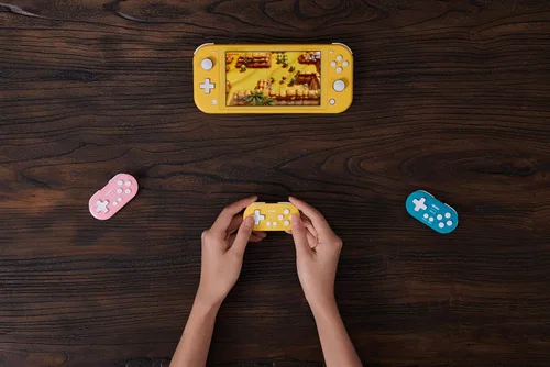Vista 7 de 8Bitdo Zero 2 Bluetooth Gamepad Keychain Sized Mini Controller for Switch, Windows, Android, macOS & Raspberry Pi(Yellow Edition)