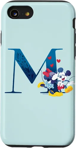 Vista 17 de iPhone 11 Pro Max Disney Alphabet Monogram Letter M para Funda de Mickey y Minnie Mouse