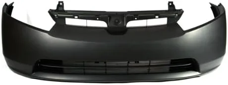 Vista 2 de CarPartsDepot Cubierta facial de parachoques delantero imprimada de plástico negro compatible con Honda Civic 1996-1998 352-20131-10-PM HO1000172