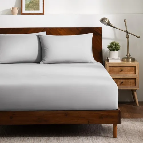 Vista 11 de Bare Home Juego de Sábana Bajera + Fundas de Almohada - Microfibra Ultra-Suave de Lujo 1800 - Doble Cepillado - Bolsillos Profundos - Ajuste Fácil