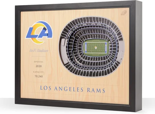 Vista 10 de YouTheFan NFL Arte de Pared StadiumView de 25 Capas