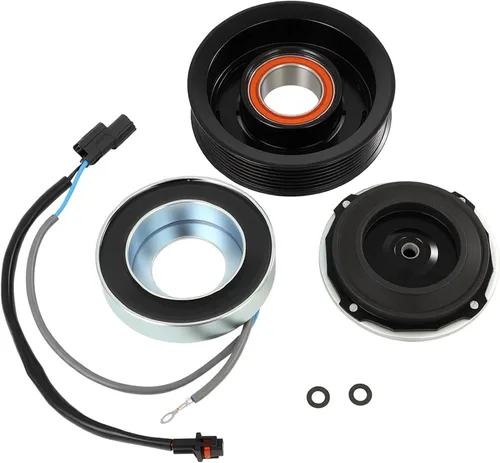 Vista 25 de cciyu Embrague del compresor del aire acondicionado para Ford Focus 2.0L 2000-2002 Asamblea de compresores de reparación de automóviles 57162 58162