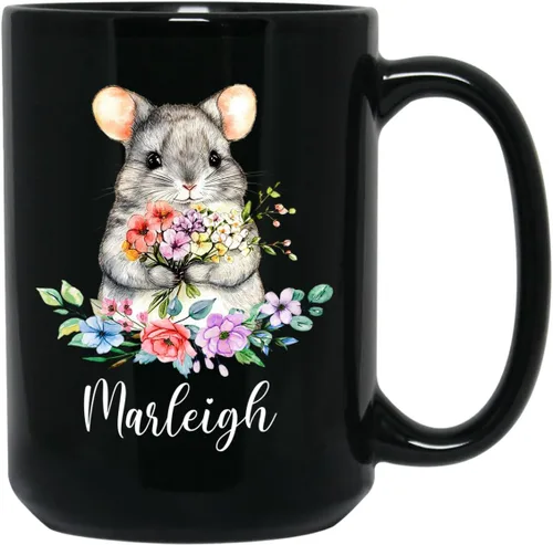 Vista 24 de Taza de café con nombre personalizado, regalo para amigo, compañero de trabajo, cumpleaños, taza de cerámica negra personalizada para amantes