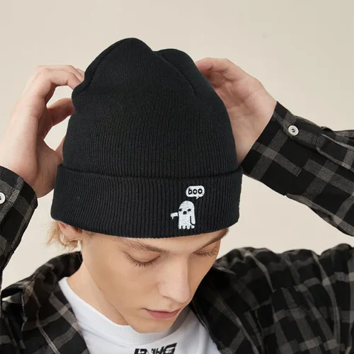 Vista 5 de Beanie Cool Beanies Funny Beanie Cute Graphic Beanie Black Beanie for Men Women