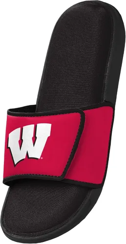 Vista 90 de FOCO Sandalias deportivas de espuma para ducha con logotipo de equipo universitario de la NCAA para hombre