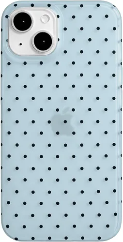 Vista 82 de inewateri Funda compatible con iPhone 11 con bonito diseño estético de lunares a la moda, fundas simples para TPU suave, funda de protección Negro