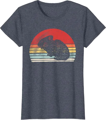 Vista 14 de Camiseta Pika Retro Vintage Asphalt Grey