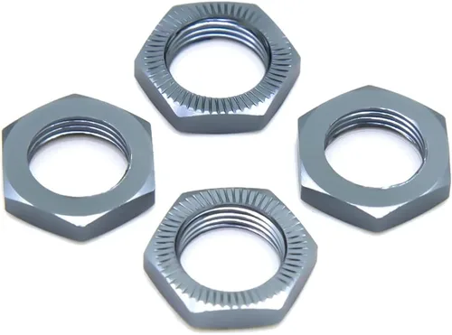 Vista 4 de 4pcs 17mm Wheel Hex Nuts Mount 4pcs for RC 1/5 TRAXS X-maX 77086-4 HSP RC Car - (Color: 4pcs)