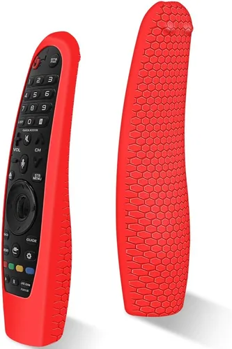 Vista 9 de Funda protectora de silicona para LG MR20GA MR19BA MR18BA MR650A MR600 Control remoto, funda antideslizante para LG AKB75855501 Magic Remote Skin