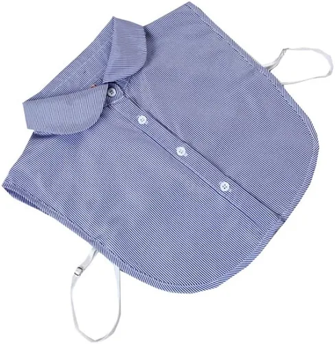 Vista 8 de YEKEYI Blusa Lady Half Shirt - Cuello desmontable Dickey para mujer 1
