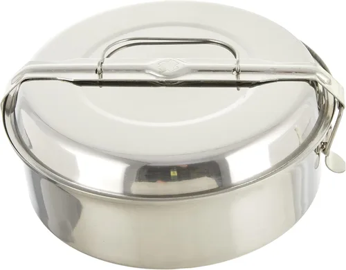 Vista 3 de Ilsa 5041 – Fiambrera de acero inoxidable, plata 5.5 in plata metalizada