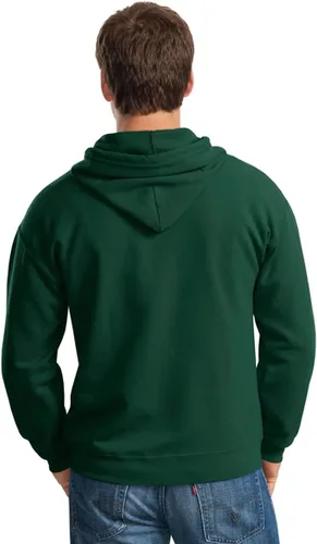 Vista 23 de Gildan Sudadera con capucha y cremallera completa para hombre