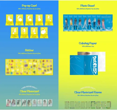 Vista 5 de dreamus Kep1er - DOUBLAST 2º Mini álbum incl. póster plegado (B1UE BLAST ver)