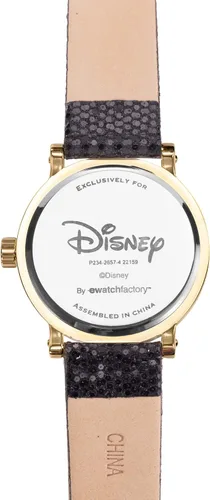 Vista 3 de Disney Classic Mickey Mouse Moving Hands Watch, Iconic Design, Fun Animation Stylish Mickey Mouse Watch for Women, Fans Women's Watches with Black