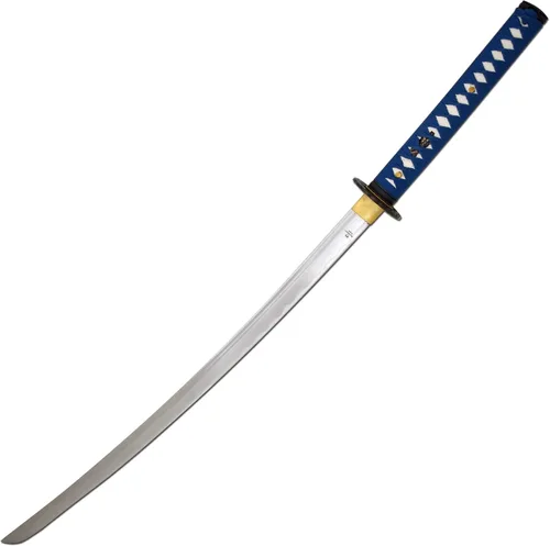 Vista 3 de Snake Eye Tactical Espada afilada samurái hecha a mano clásica espada pesada de arte marcial real